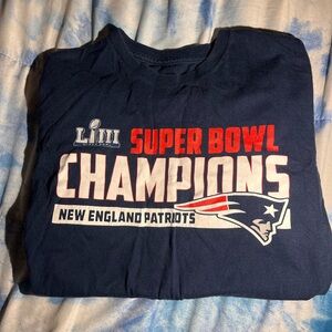 Super Bowl Champions Men’s Shirt - Navy Blue